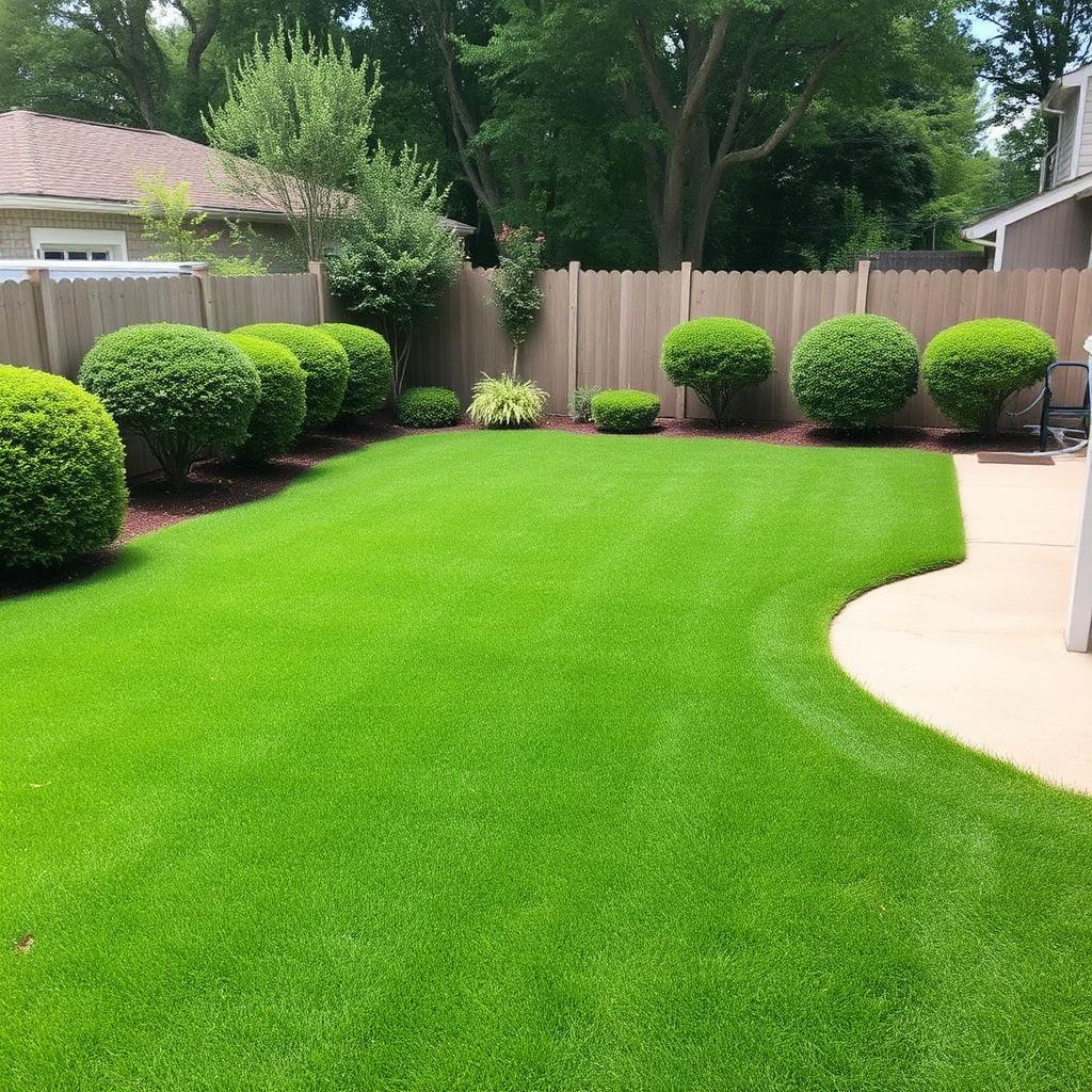 Property Cleanup & Haul-Off — after professional landscaping